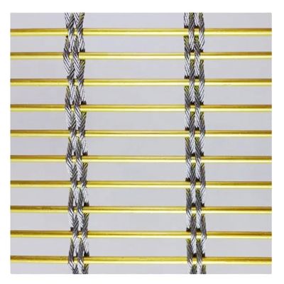 Stainless Material Woven Steel Panels For Functional