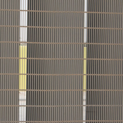Professional Bending Processing Woven Steel Panels With Hemmed Edge Treatment
