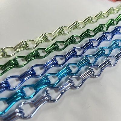 Good Ventilation Chain Link Aluminium Fly Screen With 1.5mm Wire Diameter