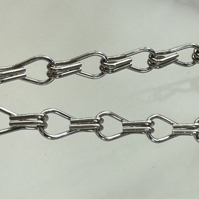 12mm*24mm Standard Size Aluminium Chain Fly Screen For Industrial