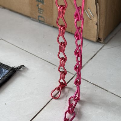 Performance Chain Link Fly Screen With Custom Curtain Pattern