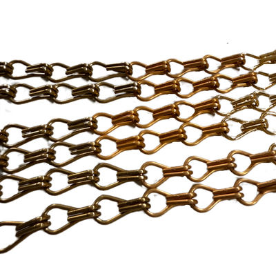 Easy Installation Custom Chain Link Aluminium Chain Fly Screen Perfect For Customized Curtain Patterns