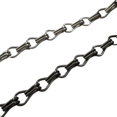 Customizable Aluminium Chain Fly Screen with 24mm Chain Distance and Accessory Rails And Other Fittings