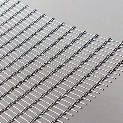 Architectural Laminated Glass Embedded Stainless Steel Mesh ANSI Standard Unique Patterned Room Dividers