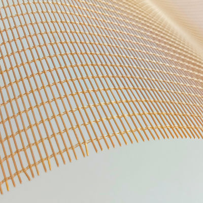 Stainless Steel Metal Mesh for Safety Decorative Laminated Glass Panels Custom Cutting Processing