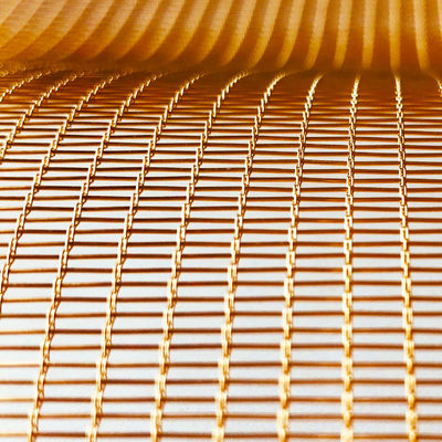 Stainless Steel Metal Mesh for Safety Decorative Laminated Glass Panels Custom Cutting Processing