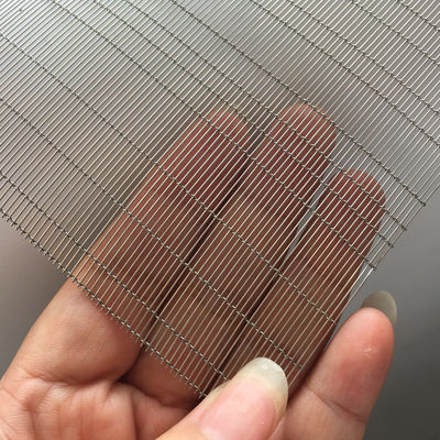 Stainless Steel Mesh Laminated Glass Modern Spaces Decorative Partitions Walls Ceiling Accents ISO Custom Cutting