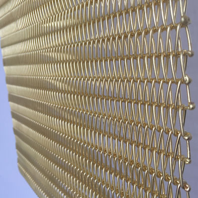 2MM Thickness Square Decorative Woven Wire Mesh For Project
