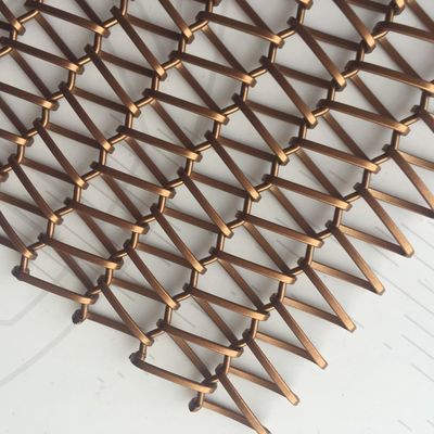 High Durability Flexible Metal Mesh Fabric Customized Light Weight