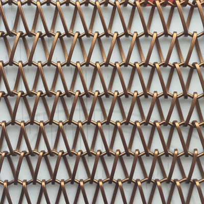 High Durability Flexible Metal Mesh Fabric Customized Light Weight