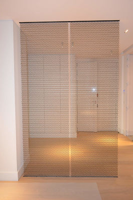 High Durability Flexible Metal Mesh Fabric Customized Light Weight