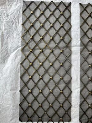 0.6m-2.4m Width Decorative Wire Mesh Grilles For Cabinet Door