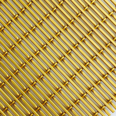 Design Metal Screen Decorative Wall Panels For Living Room Partition Aluminum Wire Mesh Room Dividers