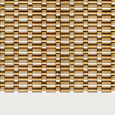 Customized Brass Metal Mesh for Building Cladding Elevator Mesh With 304 316 Stainless Steel