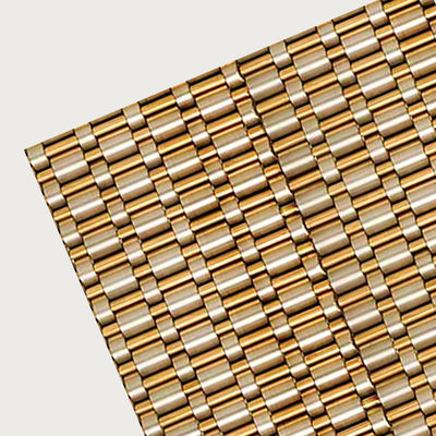 Customized Brass Metal Mesh for Building Cladding Elevator Mesh With 304 316 Stainless Steel
