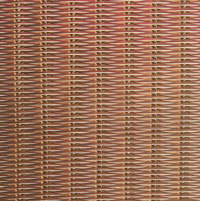 Corrosion Resistant Round Decorative Woven Wire Mesh Beautiful Long Lasting Decoration