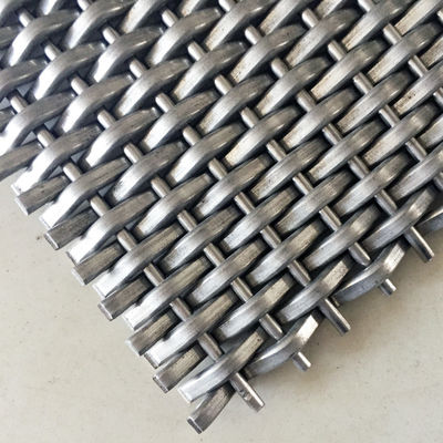 Fine Door Decoration Decorative Woven Wire Mesh In Antique Brass Metal 30m-100m Length