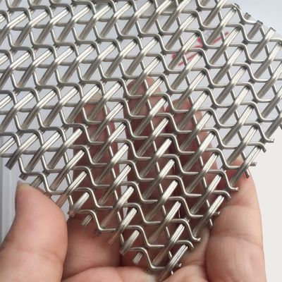 4.5mm Mesh Thickness Stainless Steel Decorative Wire Grilles For Metal Cabinet Doors