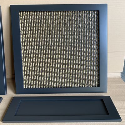 8.75kgs/m2 Decorative Wire Mesh Grilles With 49% Opening Area In Stainless Steel