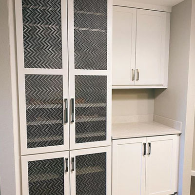 8.75kgs/m2 Decorative Wire Mesh Grilles With 49% Opening Area In Stainless Steel