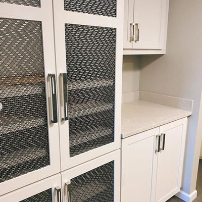 Custom Diamond Grille Woven Wire Mesh With Weft Diameter Of 1.2mm×2mm