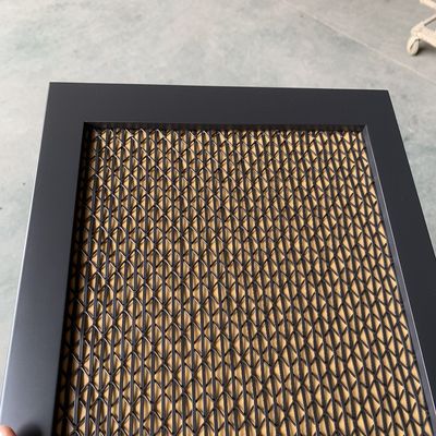 5mm Warp Pitch Decorative Wire Mesh Grilles Perfect Style And Function Cabinet Doors