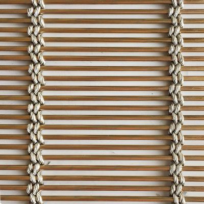 Stainless Steel Metal Mesh 7mm Galvanized PVD Anti Climb Security Fencing Mesh  for Cladding Prison Perimeter Protection