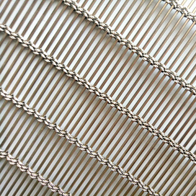 Lightweight Stainless Steel Wire Mesh For Outdoor Fencing Landscape Design Corrosion Resistant