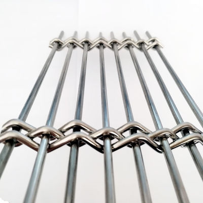 Flexible Stainless Steel Metal Mesh Curtain For Large Lobby Installations Creative Interior Lighting Designs