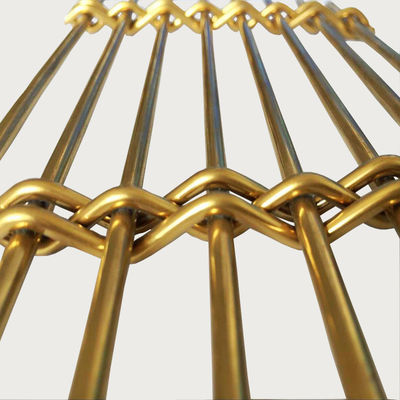 Flexible Stainless Steel Metal Mesh Curtain For Large Lobby Installations Creative Interior Lighting Designs