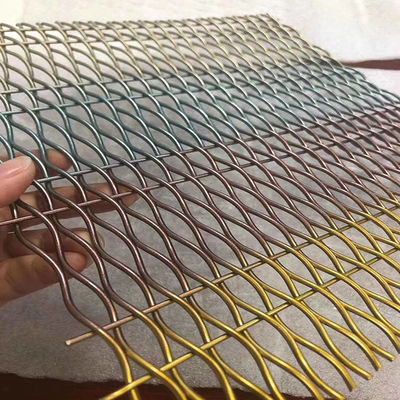 Stainless Steel Decorative Woven Wire Mesh Width 0.6m-2.4m