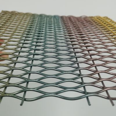 Customizable Metal Mesh Public Settings Width 0.6m-2.4m Tailored