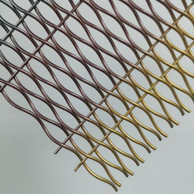Customizable Metal Mesh Public Settings Width 0.6m-2.4m Tailored