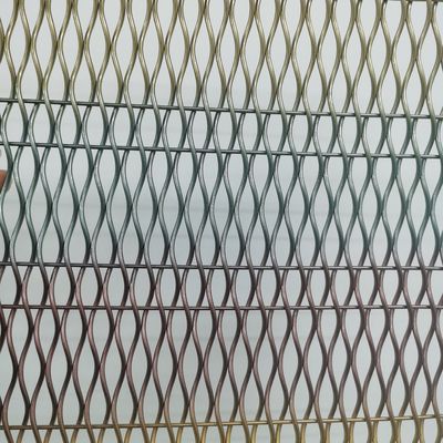 Customizable Metal Mesh Public Settings Width 0.6m-2.4m Tailored