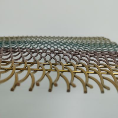 Versatile Stylish Decorative Woven Wire Mesh Width 0.6m-2.4m