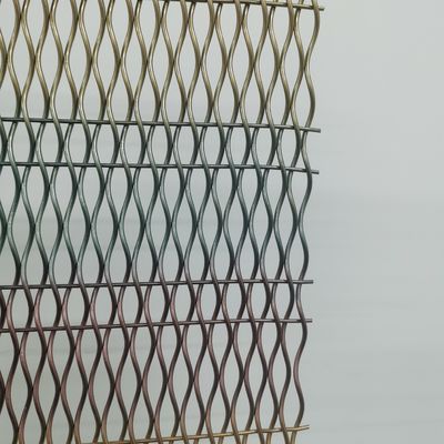 Versatile Stylish Decorative Woven Wire Mesh Width 0.6m-2.4m