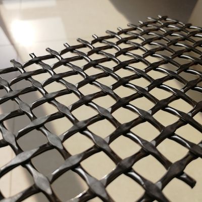ISO9001 Certified Diamond Woven Mesh 42.2% Opening Area For Heavy-Duty Industrial