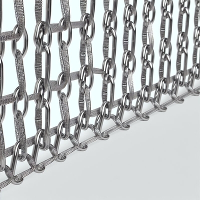 Decorative Aluminum Wire Mesh Curtain Chains - Custom Design & Durable