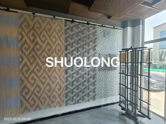 Custom Aluminium Chain Fly Screen with Rails And Other Fittings