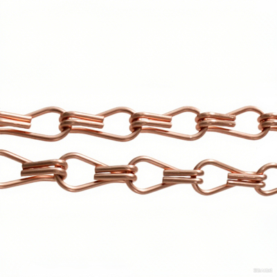 Aluminum Chain Link Metal Curtain Panels for Building Facade and Modern Ceiling Applications