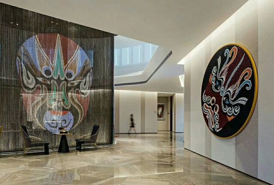 Strong and Durable metal chain fly pest insect door screen curtain for doors