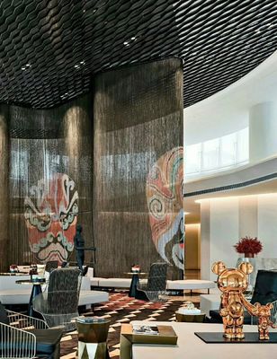 Strong and Durable metal chain fly pest insect door screen curtain for doors