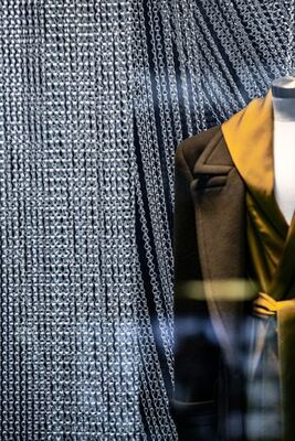 Aluminium Chain Fly Screen with 60% Open Area and 1.2mm Wire Diameter for Reusable Insect Protection