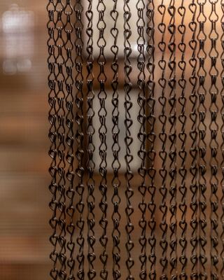 24mm Chain Distance Aluminium Chain Fly Screen with Easy Installation and Good Ventilation for Insect Protection