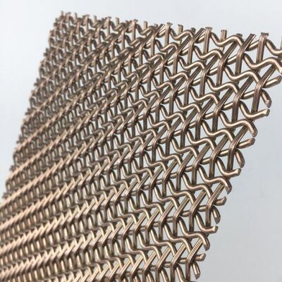 Welded Architectural Metal Mesh Customized Length Plain Weave Style Ideal for Facades Partitions and Decorative Metalwork Projects