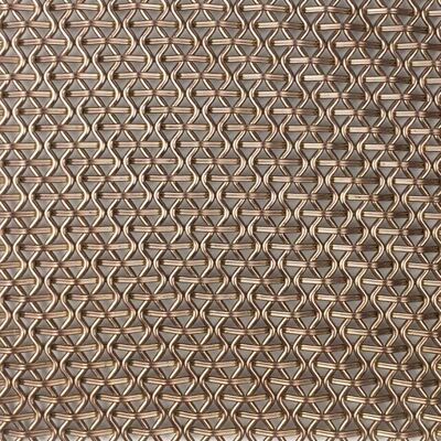 Welded Architectural Metal Mesh Customized Length Plain Weave Style Ideal for Facades Partitions and Decorative Metalwork Projects