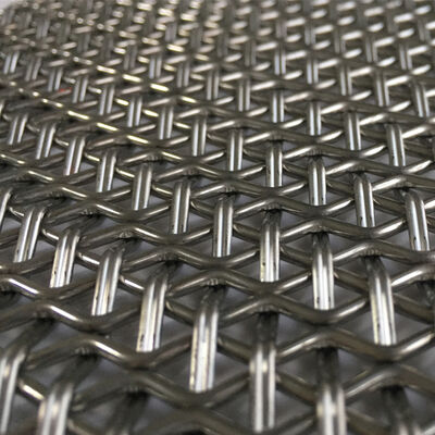 Welded Architectural Metal Mesh Customized Length Plain Weave Style Ideal for Facades Partitions and Decorative Metalwork Projects