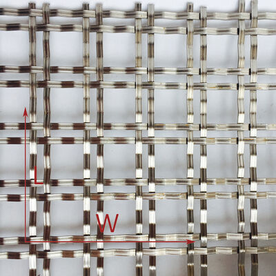 Anodizing Architectural Metal Mesh Customized Mesh Size Suitable for Filtration and Creative Architectural Applications