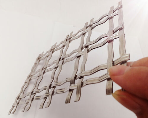 Anodizing Architectural Metal Mesh Customized Mesh Size Suitable for Filtration and Creative Architectural Applications
