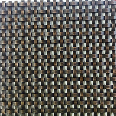 Copper Architectural Metal Mesh Customized Length Customized Mesh Size Used in Facade Cladding Interior Decoration and Building Exteriors
